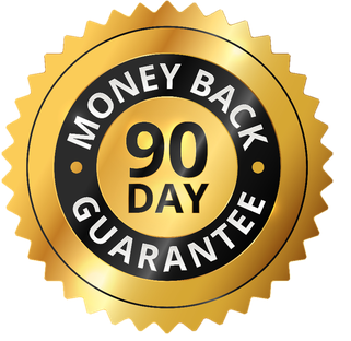 SlimSoda 90 day money back guarantee seal